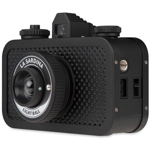 Lomography La Sardina 8Ball 35mm Film Camera - Vintage Style Point & Shoot for Creative Photography, Travel & Street Shooting