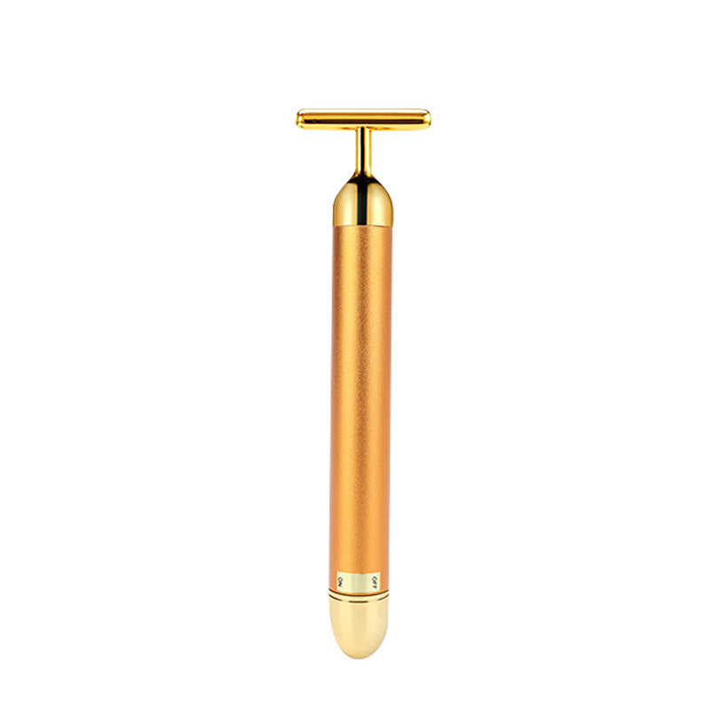 24K Gold Face Lift Bar Roller - Anti-Aging Facial Massage Tool for Skin Tightening & Wrinkle Reduction - Perfect for Home Spa & Skincare Routine