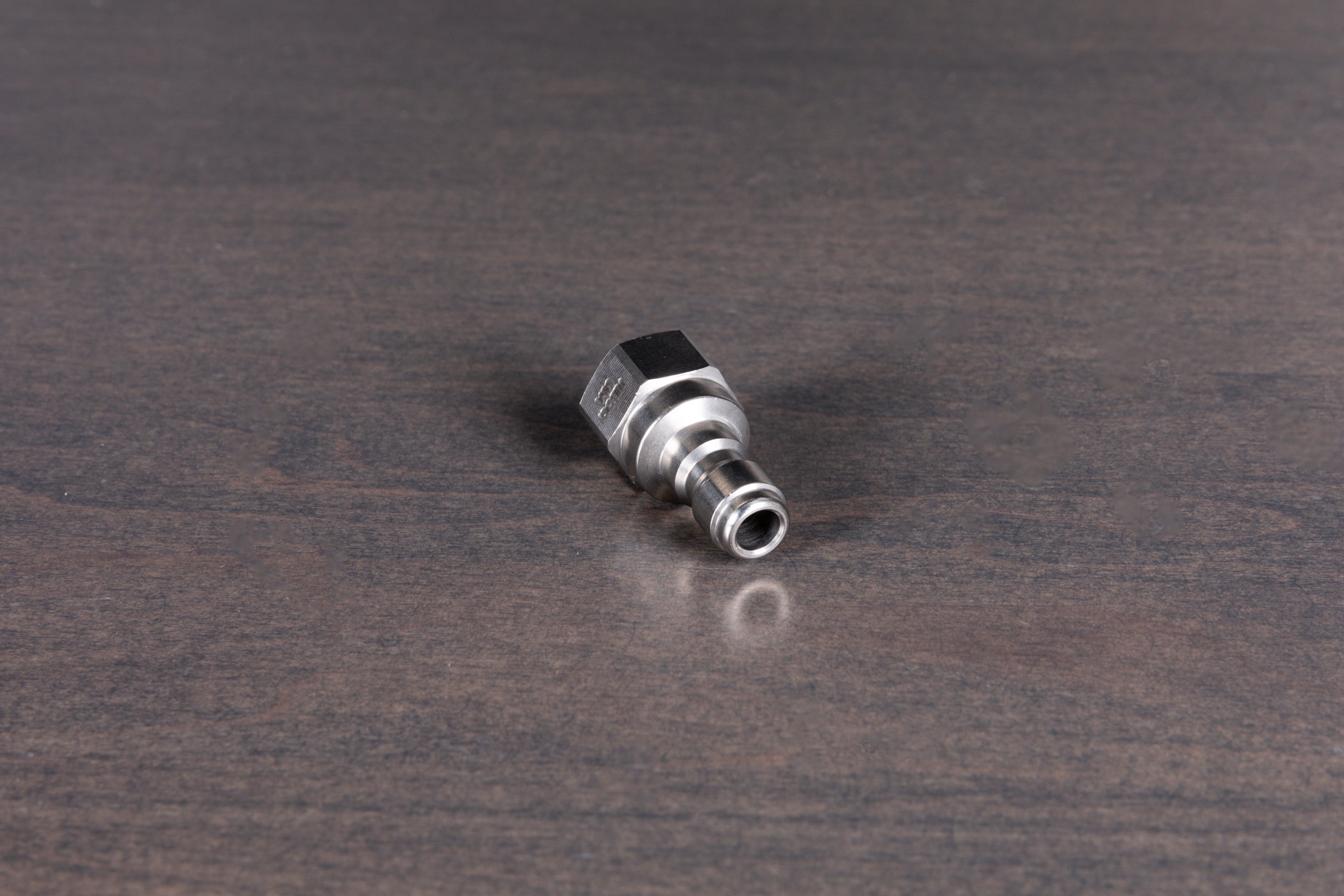 PRIMA 1/4 Inch Stainless Steel Quick Connect (QC) Plug - Durable & Corrosion-Resistant for Hydraulic, Pneumatic, and Plumbing Systems