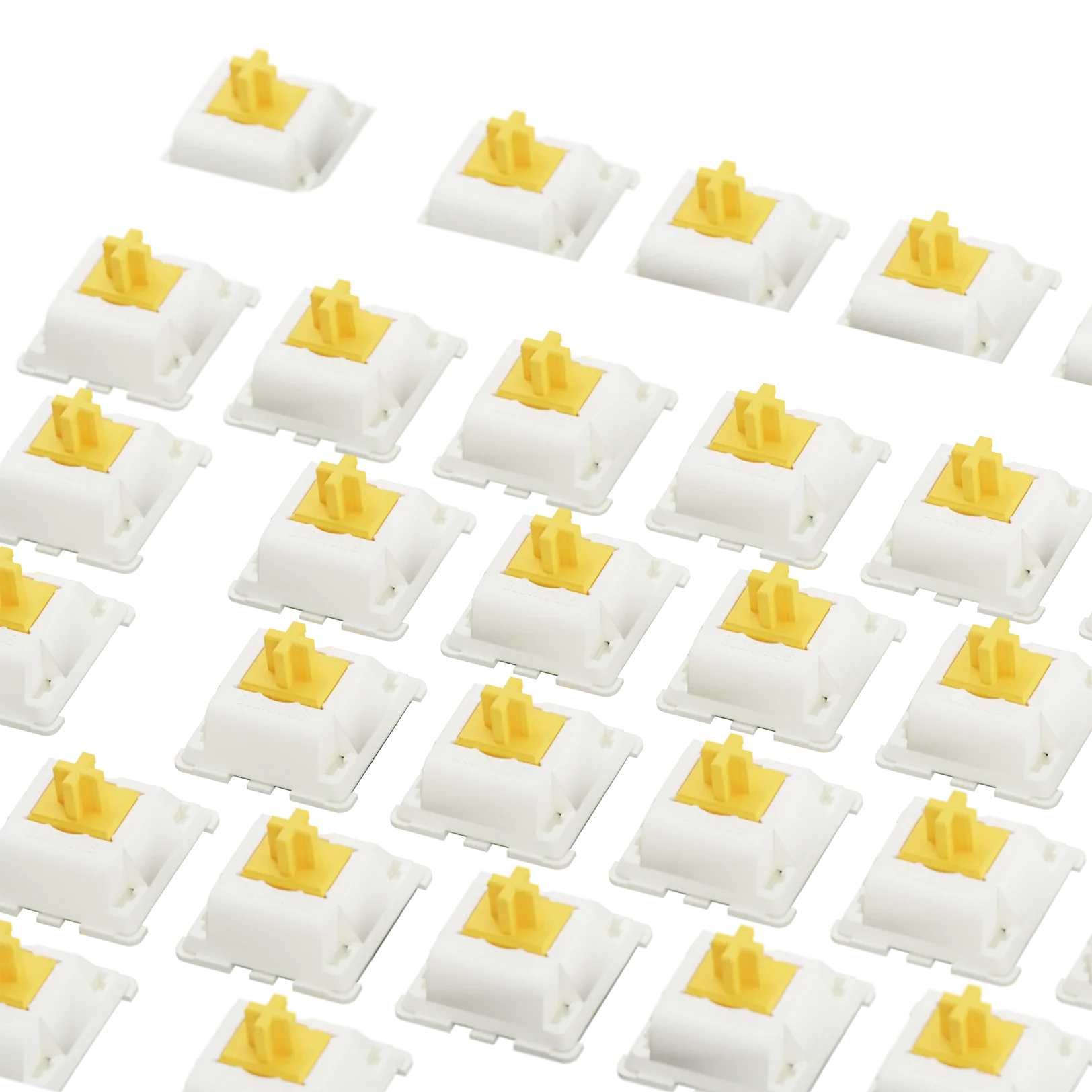 Glorious Panda Mechanical Keyboard Switches - MX Style 75g Tactile ISO Compatible for Gaming & Typing