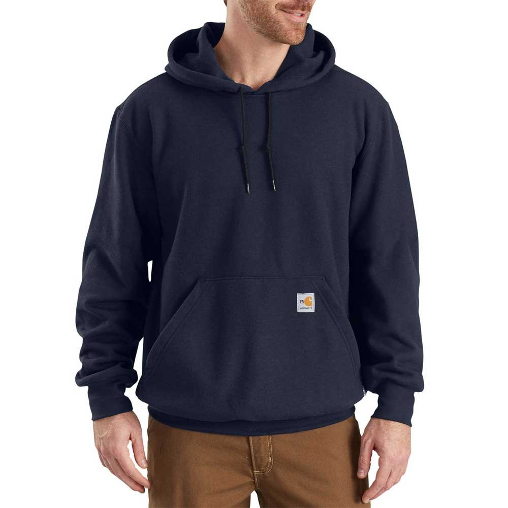 Carhartt Men's Big & Tall Flame Resistant Heavyweight Hooded Sweatshirt - Workwear for Construction, Welding & Outdoor Jobs