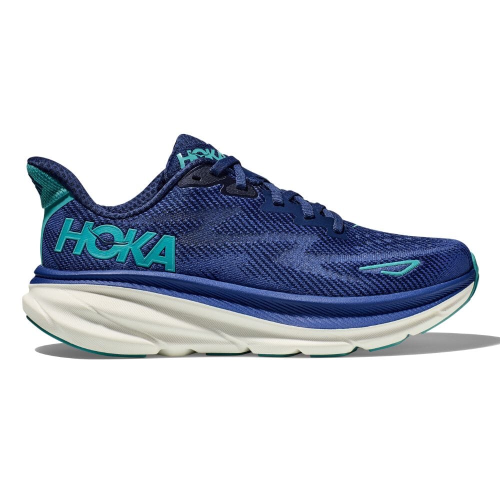 Hoka Women's Clifton 9 Running Shoes - Lightweight Cushioned Sneakers for Road Running, Jogging & Gym Workouts | Perfect for Marathon Training & Everyday Comfort