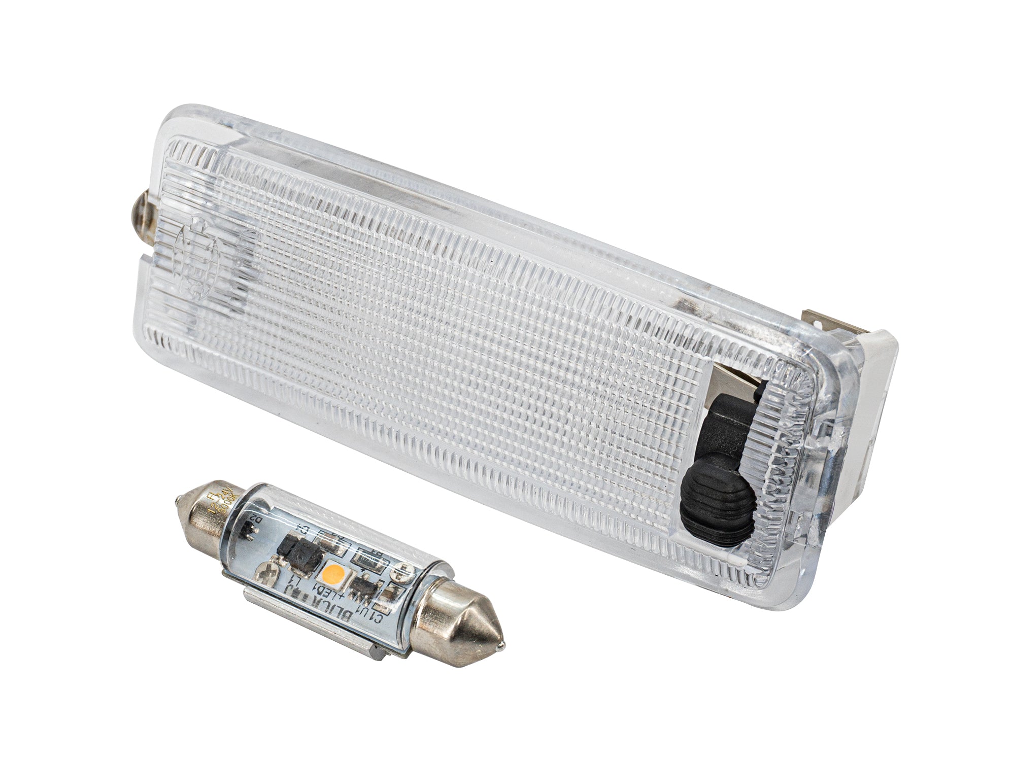 Dome Light & LED Bulb Combo Kit - Energy Efficient Car Interior Lighting for Trucks, SUVs, Vans - Perfect for Night Driving, Camping & Emergency Use