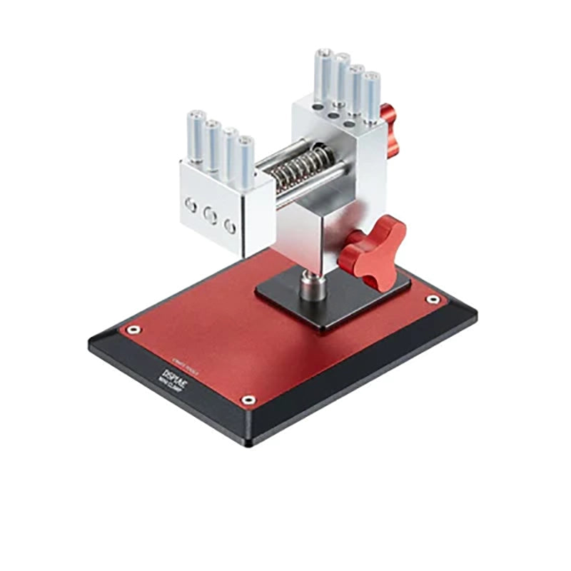 DSPIAE Precision Stainless Steel Clamp Vise - Heavy Duty Mini Bench Vise for Model Building, Jewelry Making, and DIY Crafts - Perfect for Hobbyists and Professionals