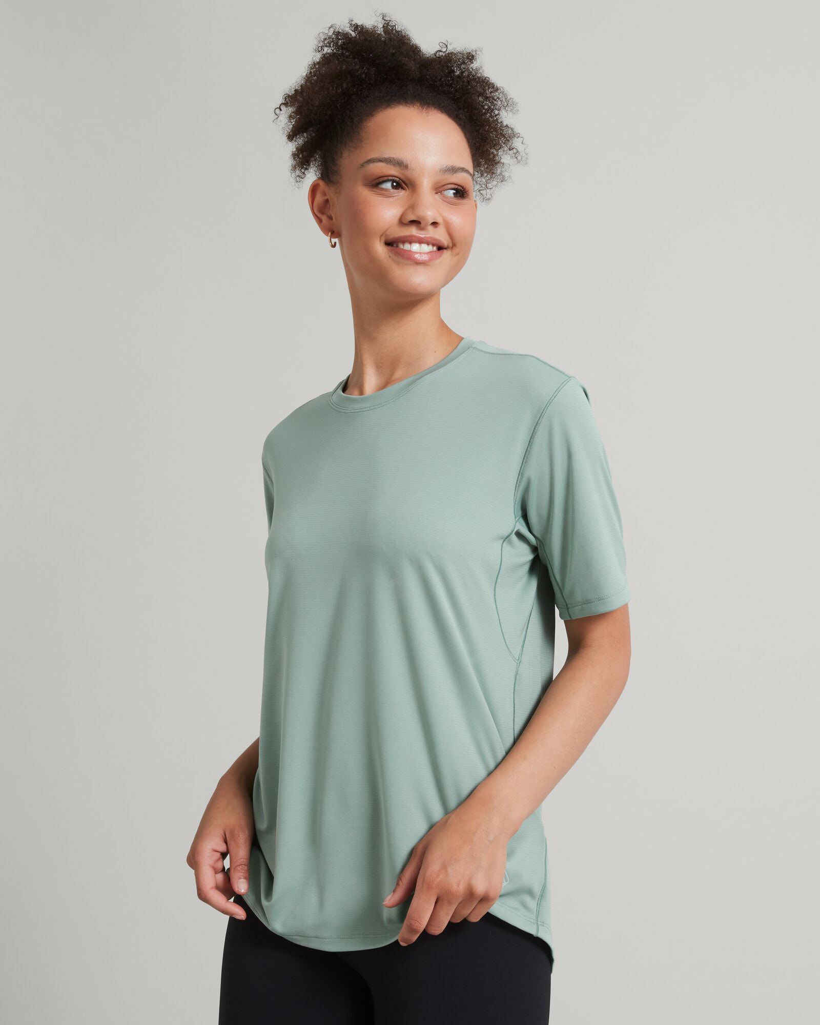 Sun Stopper Women's Short Sleeve T-Shirt - Breathable Gum Tree Print Top for Casual Wear, Outdoor Activities & Summer Fashion