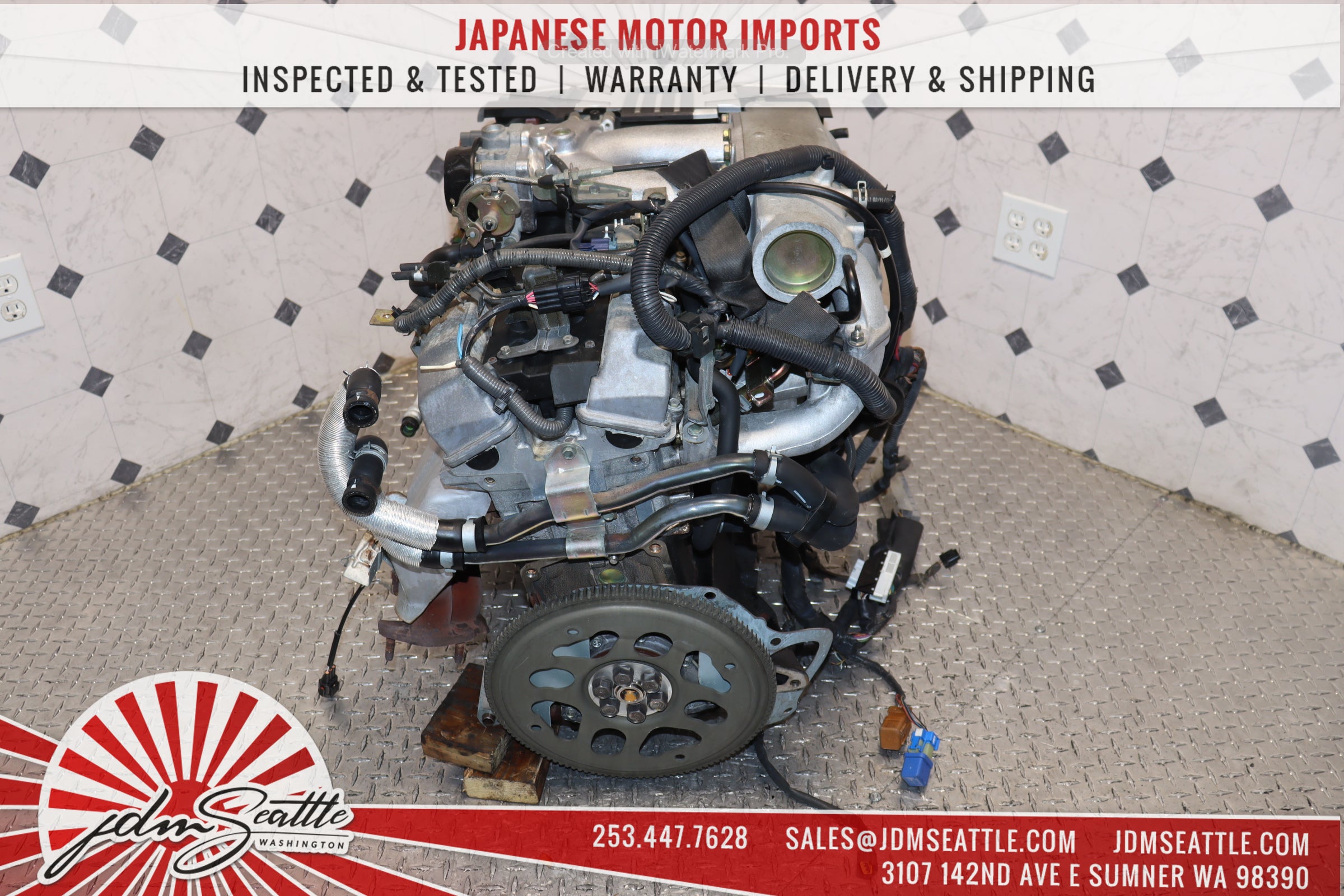 JDM R34 Nissan Skyline RB25DE 2.5L DOHC NEO 6-Cylinder Naturally Aspirated RWD Engine - Perfect for Skyline GT-T, Drift Builds & JDM Performance Upgrades