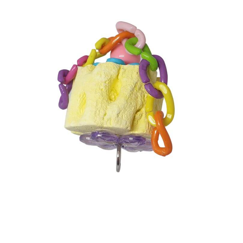 Mineral Nibblers for Small Pets - Natural Mineral Chew Toys for Rabbits, Guinea Pigs & Hamsters - Essential Dental Care & Enrichment Activity