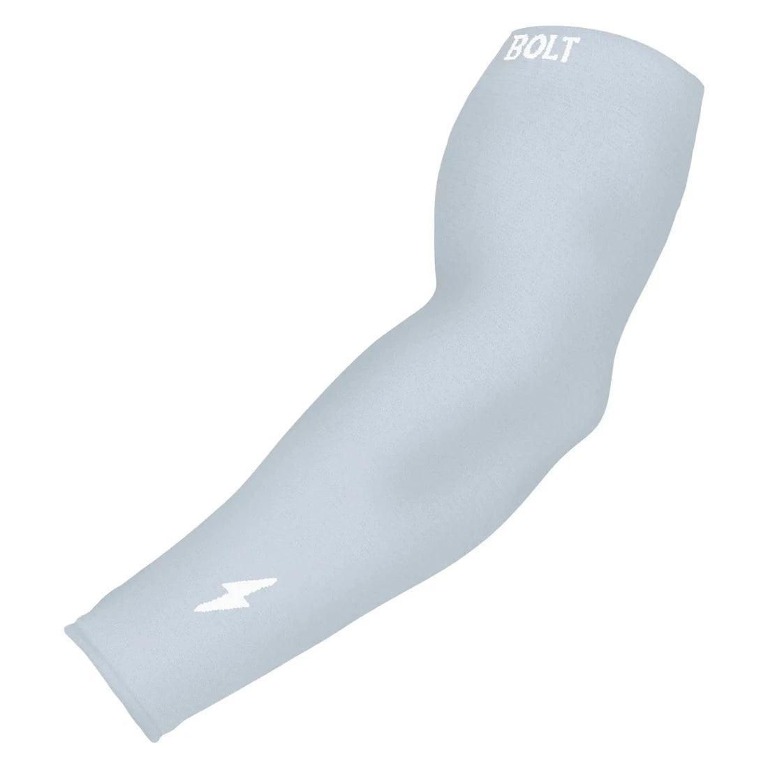 Bruce Bolt Graduated Compression Full Arm Sleeve for Baseball & Basketball - Improve Circulation & Reduce Muscle Fatigue During Sports & Workouts