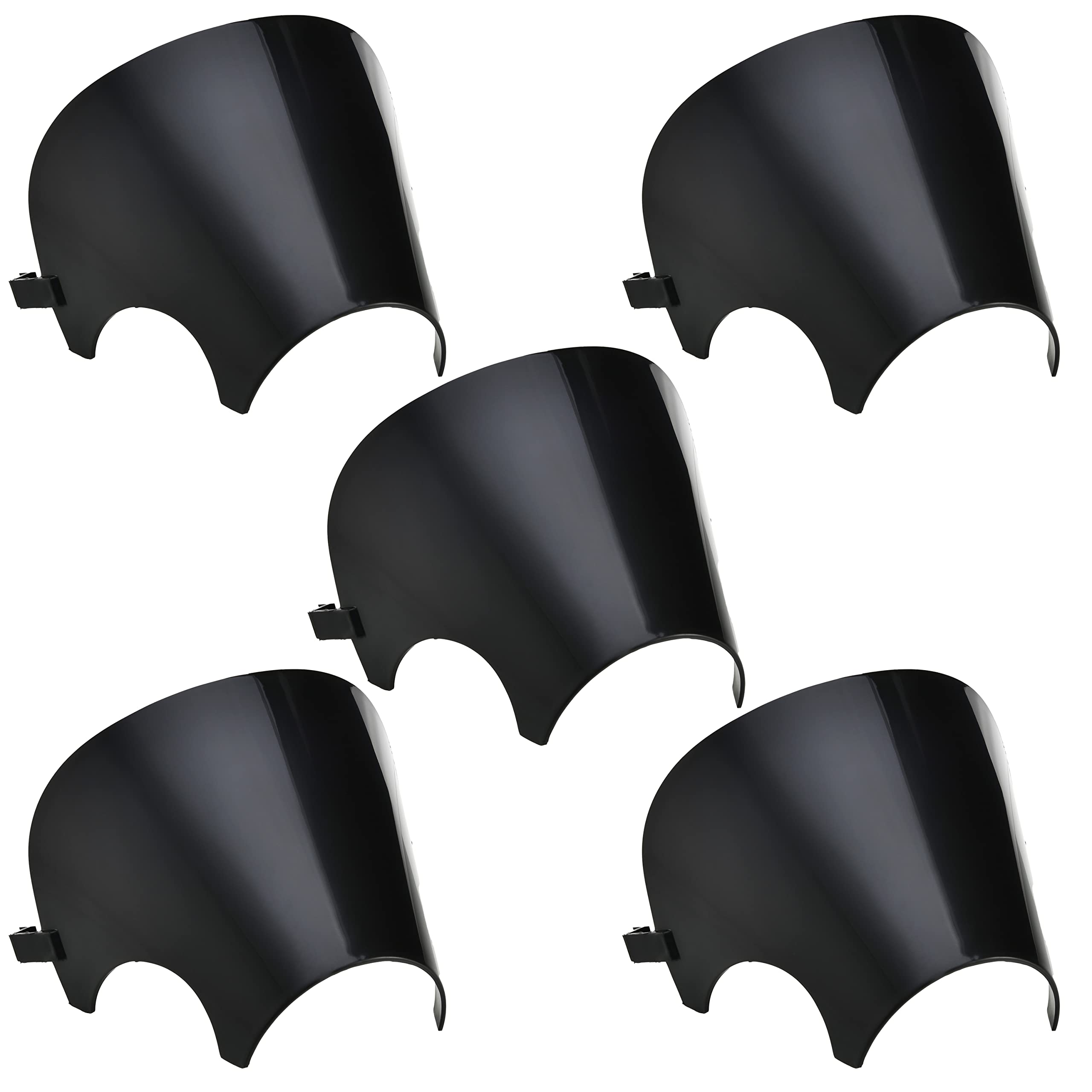 (5 Pack) Firefighter Mask Shield - SCBA Mask Protector for Fire Department Training | Scott Air-Pak Mask Cover Guard | Perfect for Blackout Drills & Emergency Preparedness