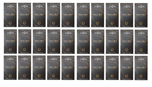 Ganoderma Lucidum Coffee 3-in-1 Sugar-Free Instant Coffee with Reishi Mushroom Extract - 30 Boxes (60 Servings) - Immune Support & Energy Boost for Home, Office or Travel