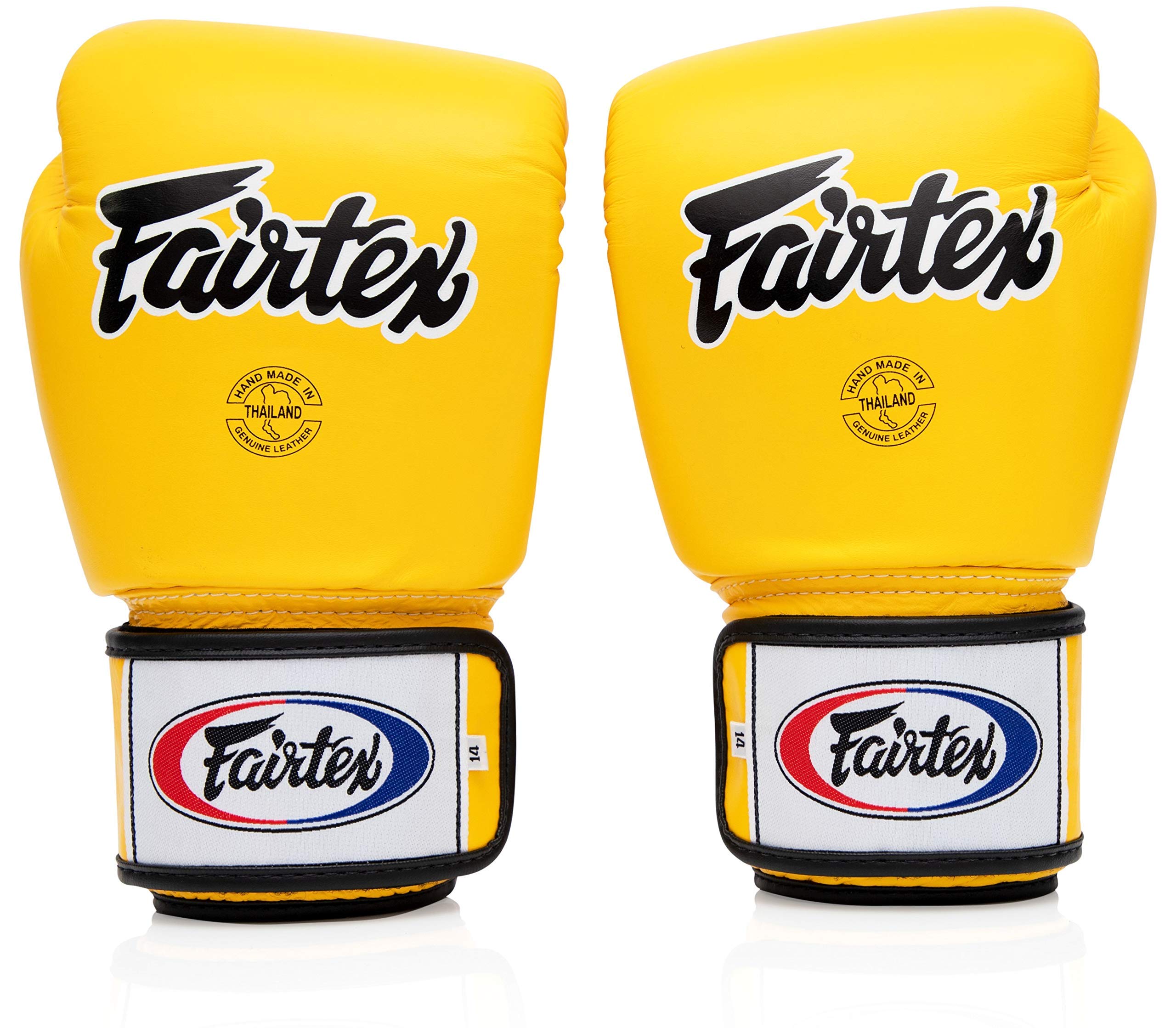 Fairtex BGV1 Muay Thai Boxing Gloves for Men, Women & Kids - Premium Training & Sparring MMA Gloves for Martial Arts - Lightweight, Shock Absorbent Punching Bag Gloves for Kickboxing, Fitness & Home Gym Workouts