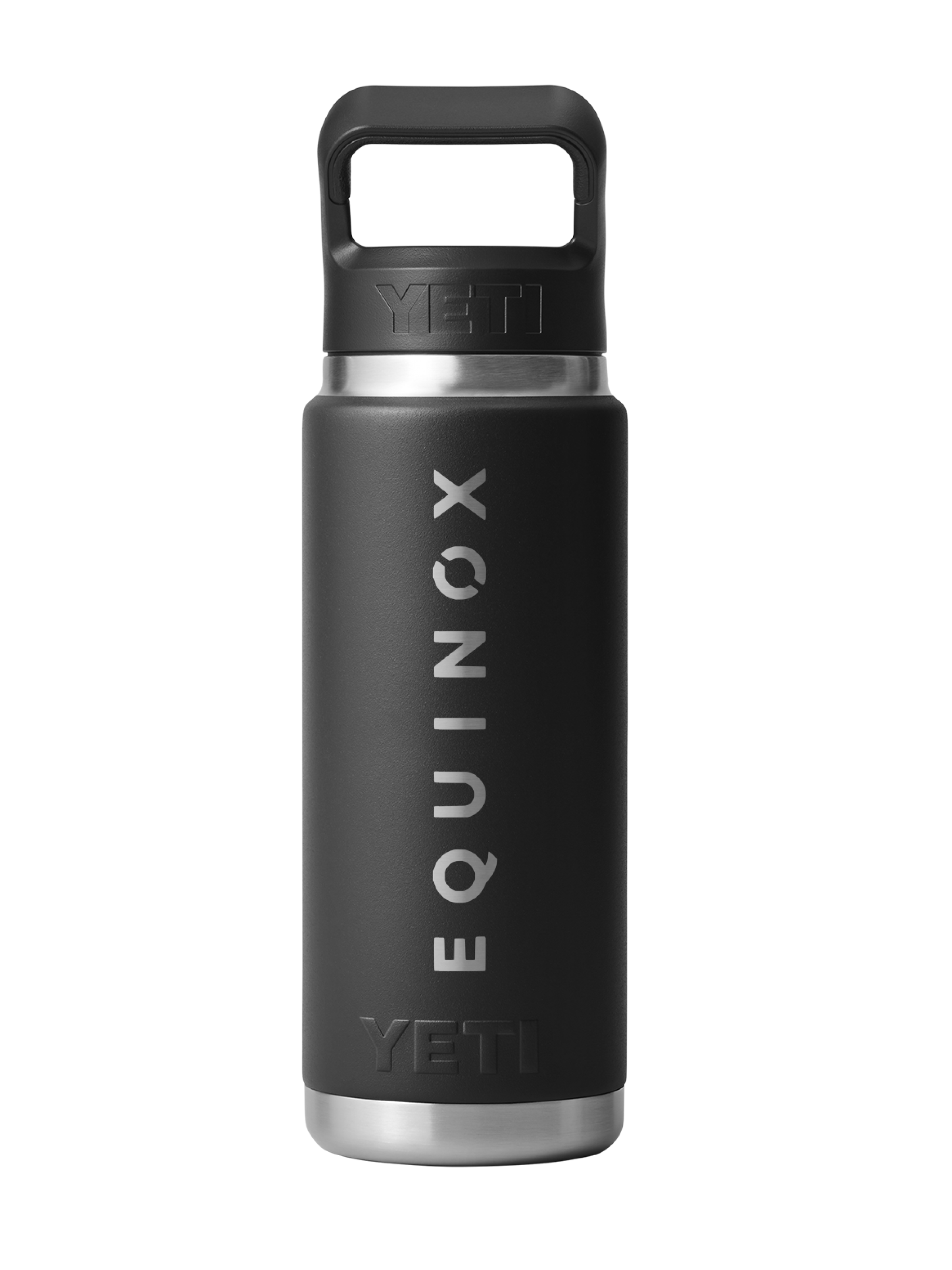 Yeti Rambler 26oz Stainless Steel Water Bottle with Straw Lid - Insulated, Leak-Proof for Outdoor, Gym & Travel - Equinox Collection
