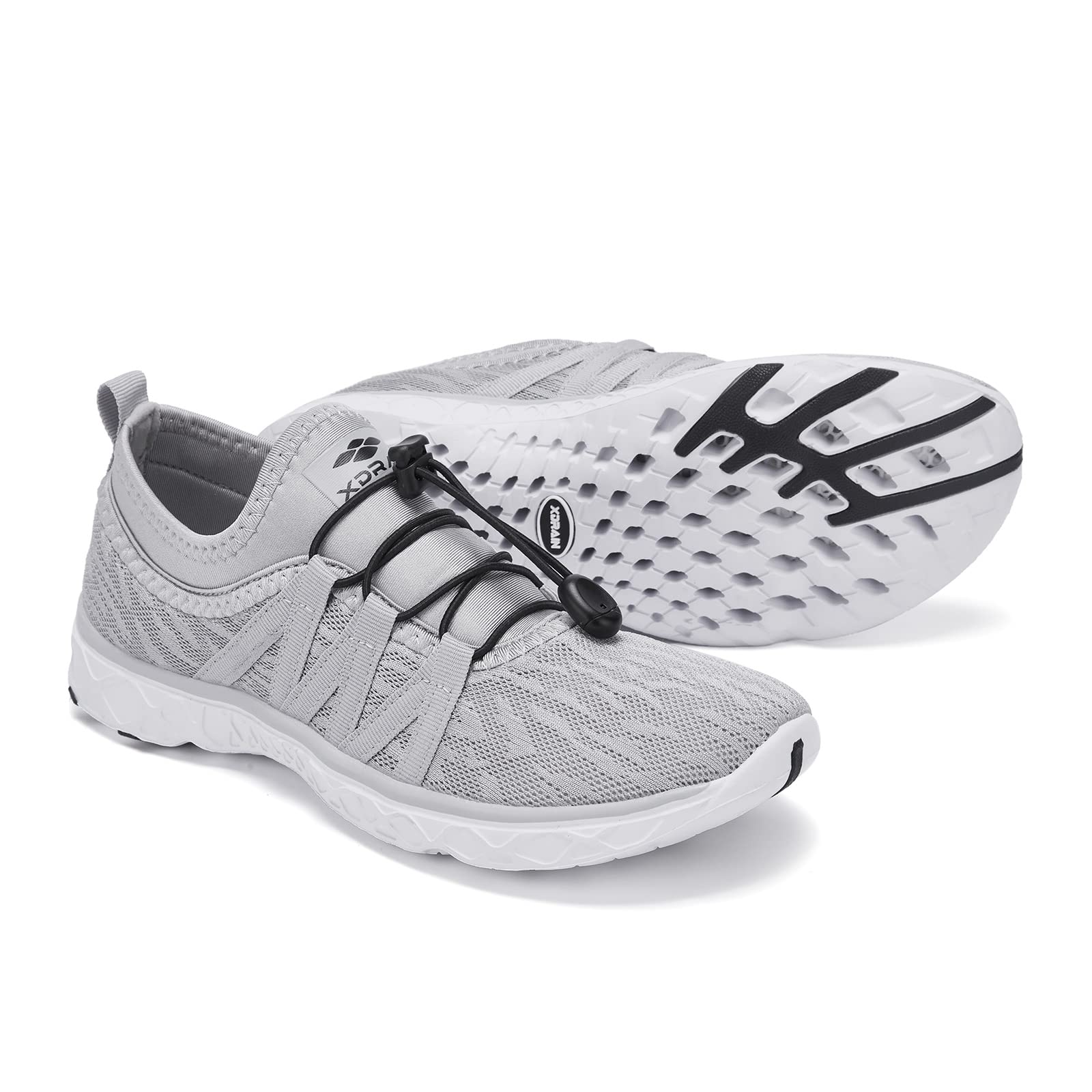 Aleader Women's Quick-Dry Mesh Slip-On Water Shoes for Beach, Pool, Yoga & Travel - Lightweight Aqua Shoes for Women