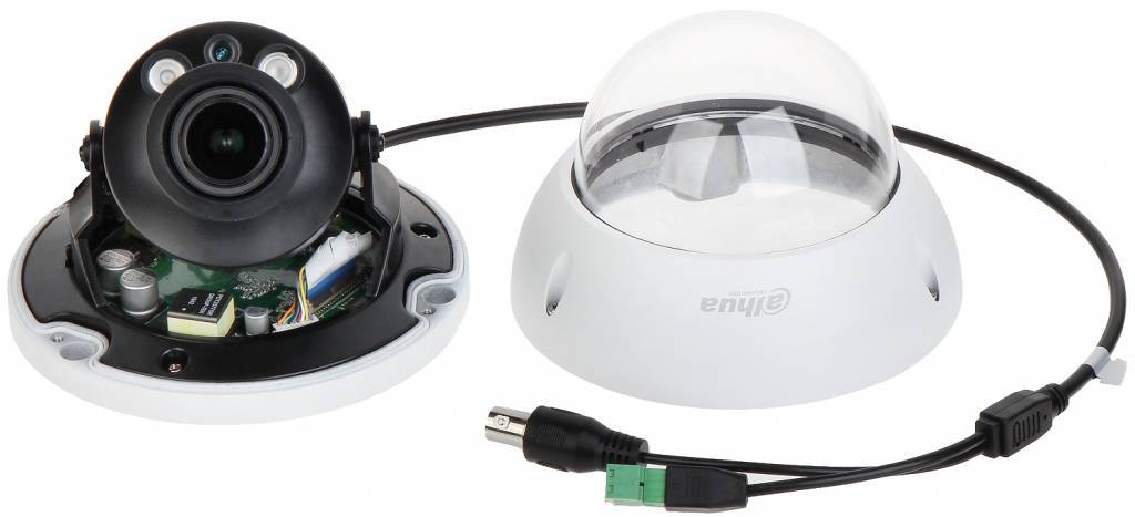 HAC HDBW2241RP-Z 2MP Starlight Motorized Dome Camera - Outdoor Security Surveillance for Home & Business