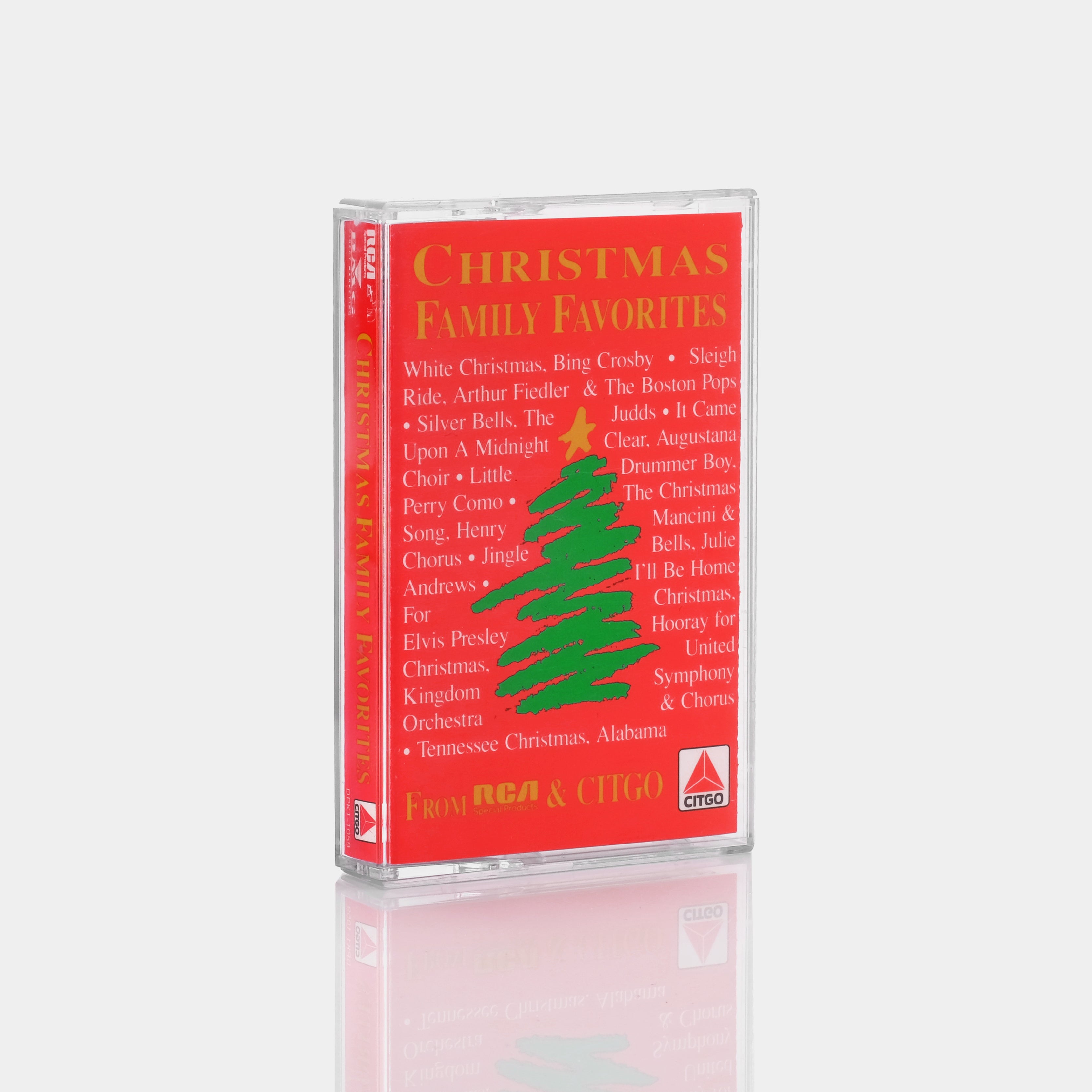 Christmas Family Favorites Cassette Tape - Vintage Holiday Music Collection for Festive Gatherings & Cozy Home Decor