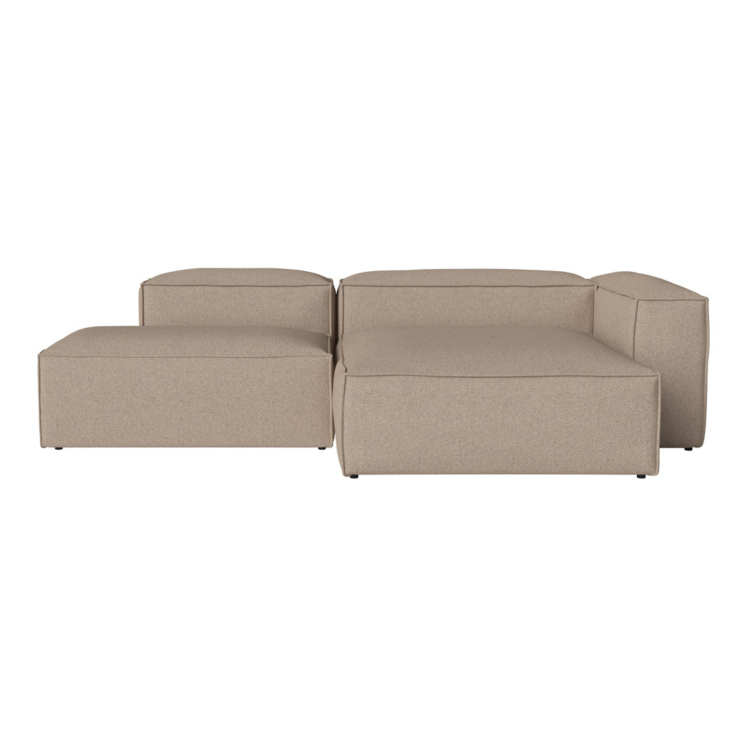 Cosima 2 Seater Sofa with Open End & Chaise - Modern Living Room Furniture for Small Spaces | Perfect for Apartments, Condos and Cozy Home Decor