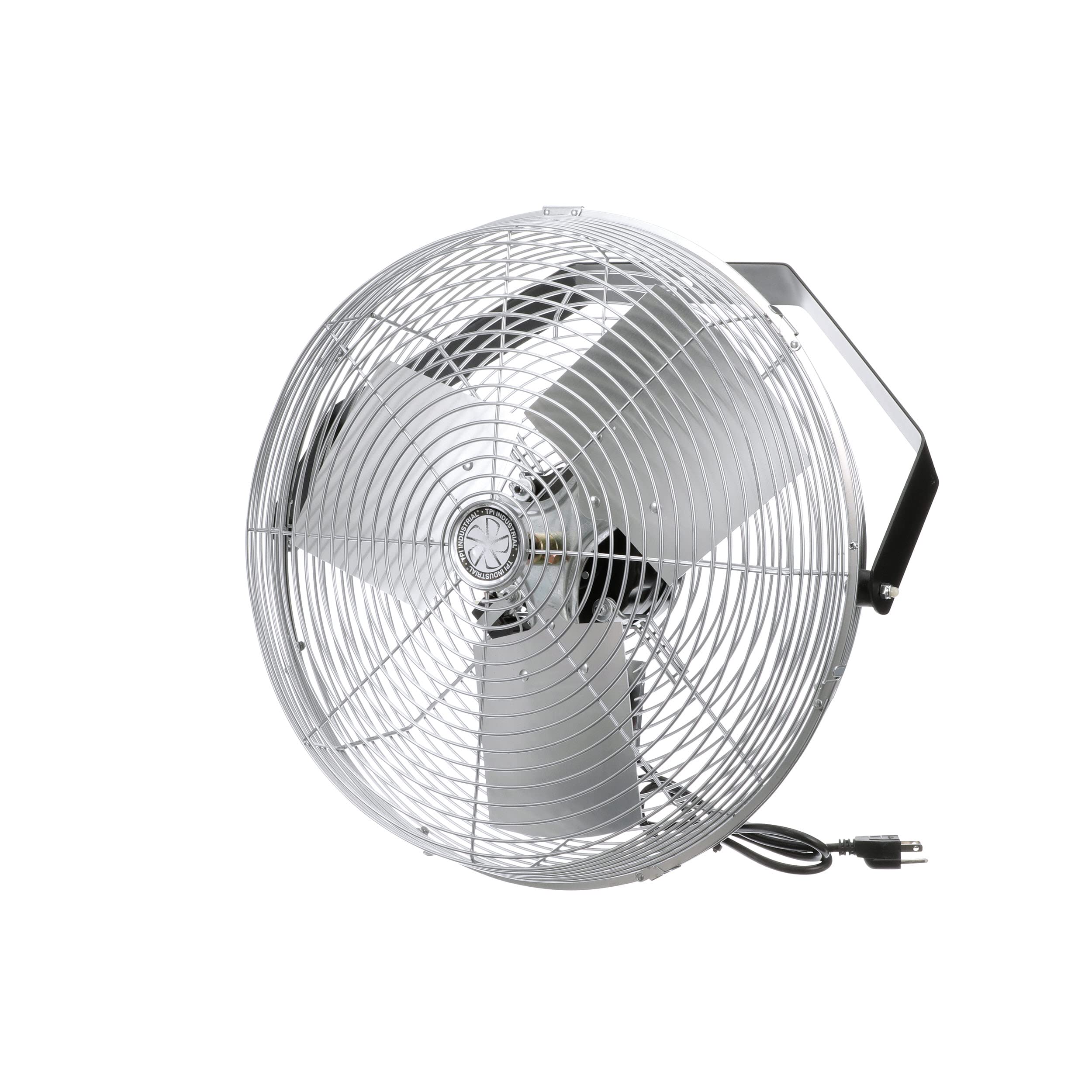 LDF-18-TE 18 Inch Industrial Dock Fan with Aluminum Blades & TEAO Motor, 120V - Perfect for Warehouse Cooling, Loading Dock Ventilation, and Workshop Air Circulation