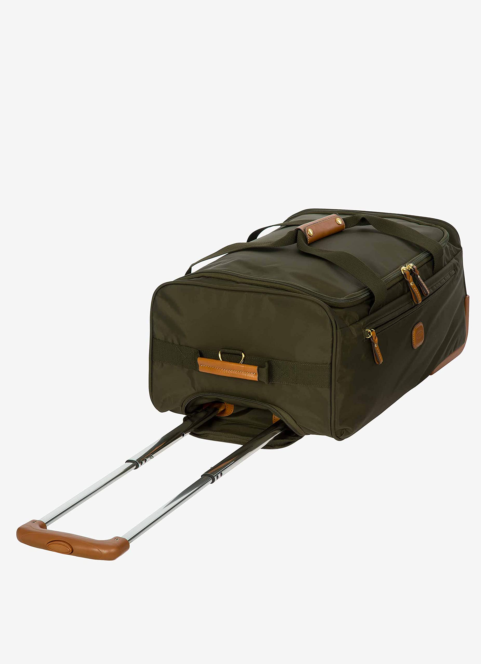 Bric's X-Bag 21 Inch Rolling Duffel Bag - Luxury Carry On Luggage for Men & Women - Waterproof Travel Weekender Bag - Black - Perfect for Business Trips & Weekend Getaways
