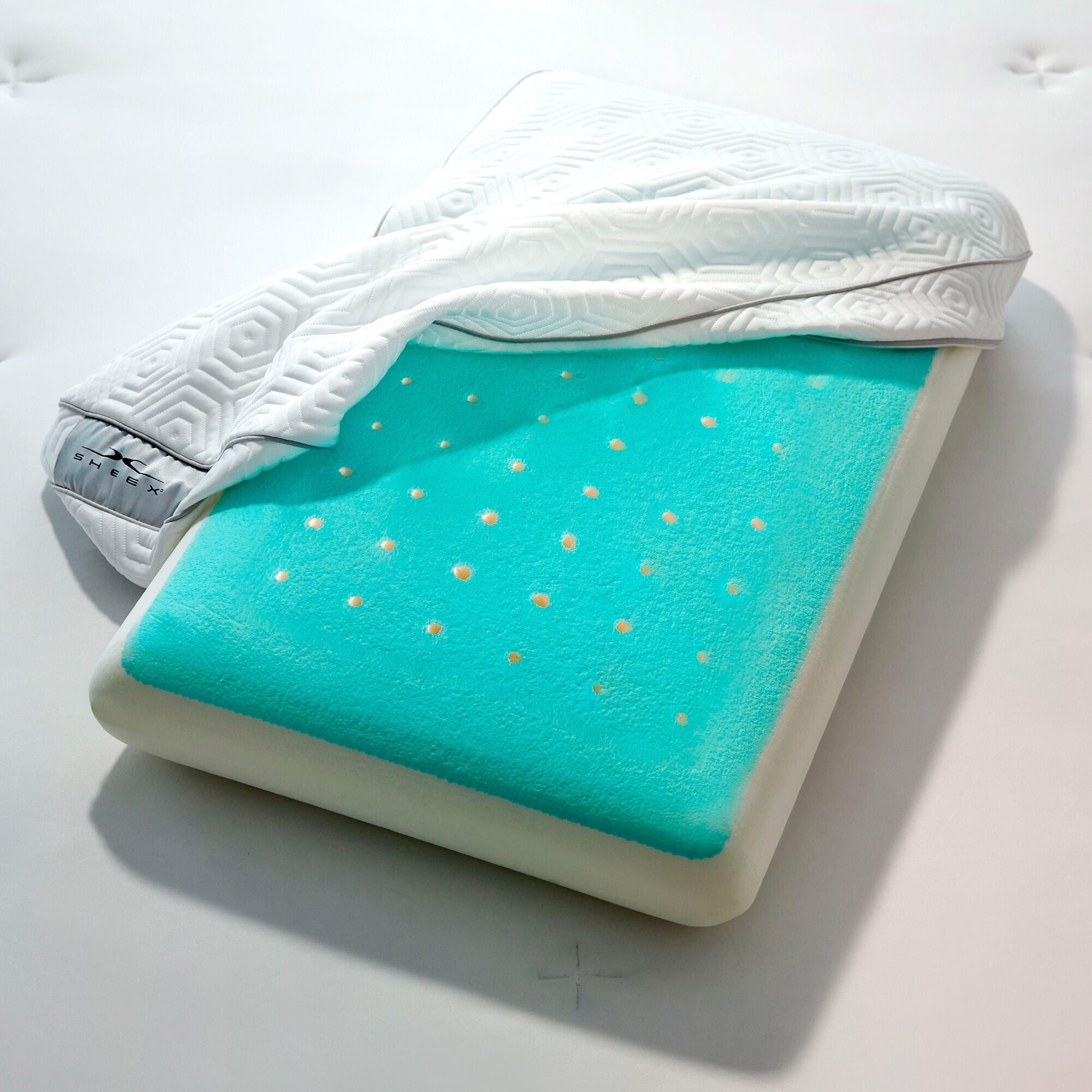 Infinite Zen Performance Pillow - Premium Orthopedic Memory Foam Pillow for Neck & Back Pain Relief - Perfect for Side, Back & Stomach Sleepers - Home & Travel Use