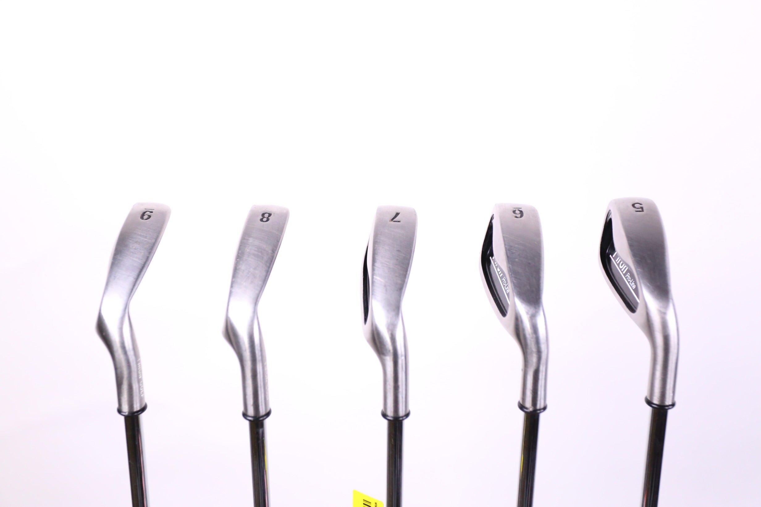 Premium Used 1 Iron Pro Line Golf Club Set - Right Handed 5-9 Irons with Regular Flex Shafts | Perfect for Mid-Handicap Golfers & Driving Range Practice