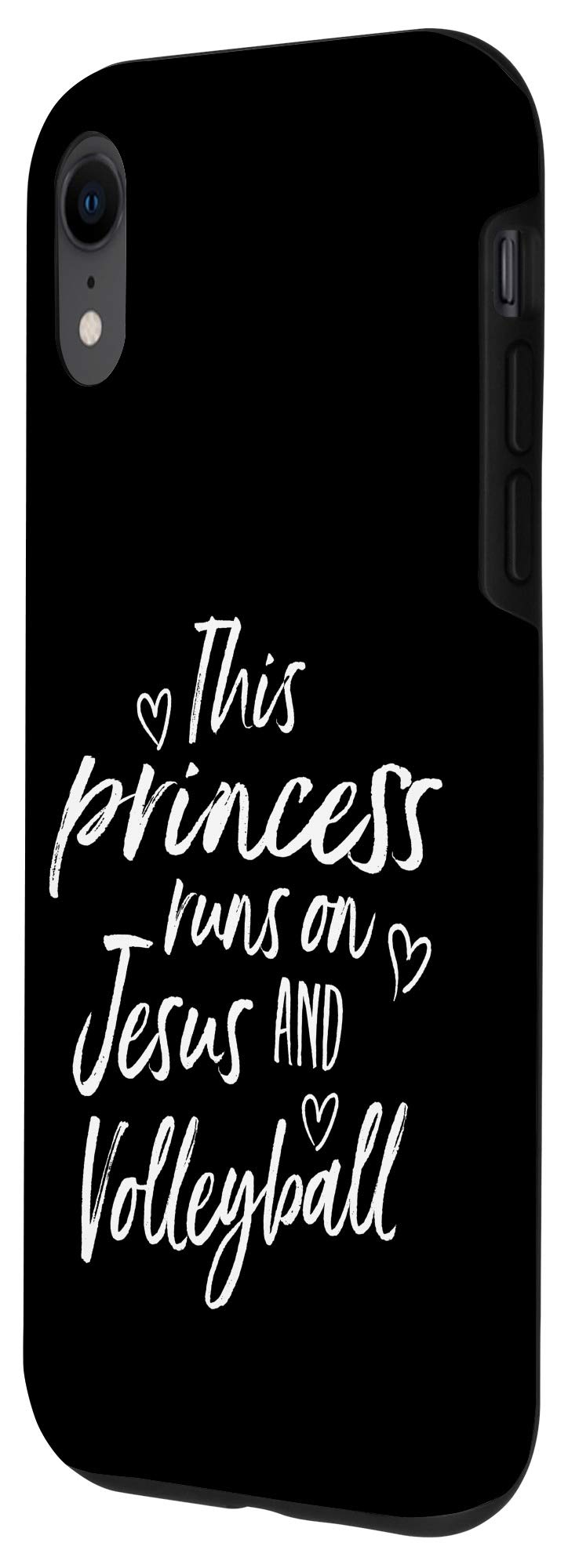 iPhone XR Christian Case - Jesus & Volleyball Themed Protective Phone Cover for Faith-Based Athletes & Fans | Perfect for Church, Games & Daily Use