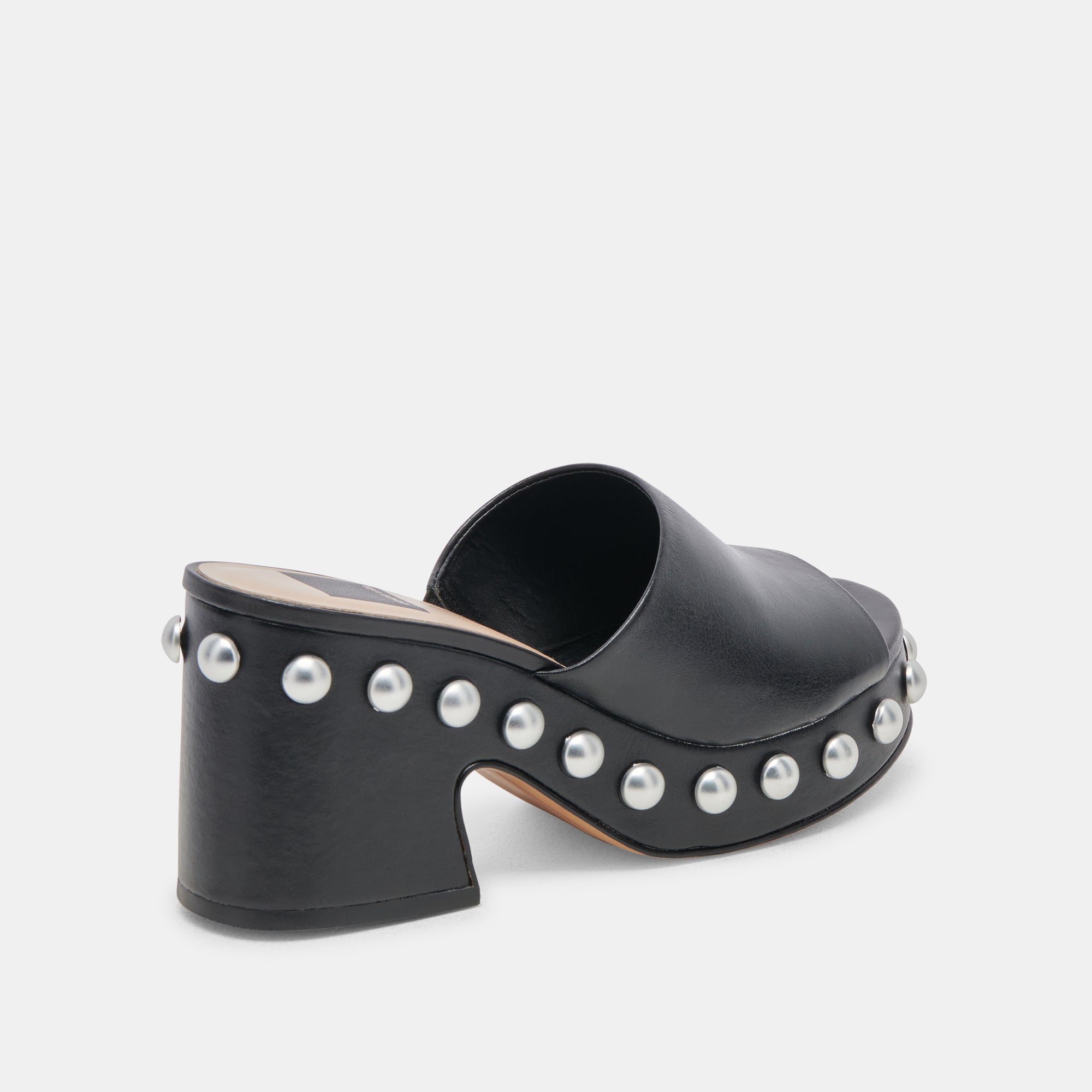 GLORI Black Leather Heels for Women - Stylish & Comfortable High Heels for Parties, Weddings & Evening Events