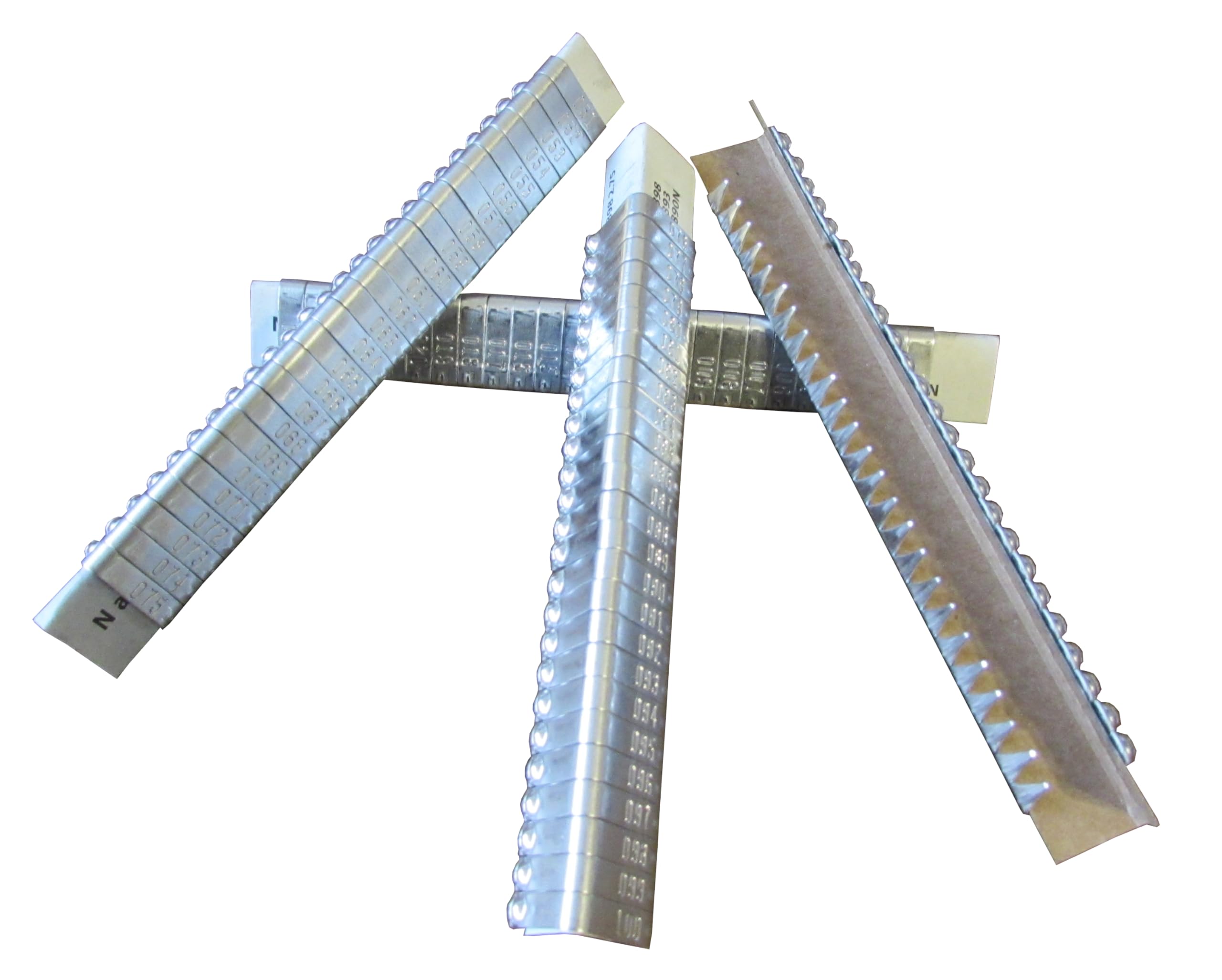 Custom Stamped Aluminum Wing Bands for Poultry - 200 Silver Jiffy Wing Tags for Chickens, Gamefowl, Pheasants, Quail & Chucker Birds - Perfect for Bird Identification & Farm Management