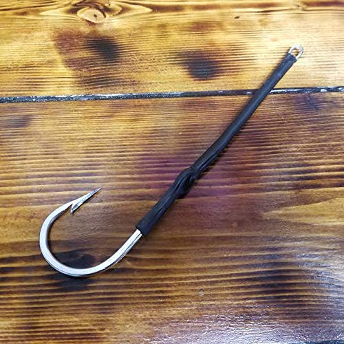 Premium Heavy Duty Single Southern Tuna Fishing Hook Set - Saltwater Cable Rigged Lures for Offshore & Deep Sea Fishing - Perfect for Trolling, Casting & Big Game Fishing Adventures
