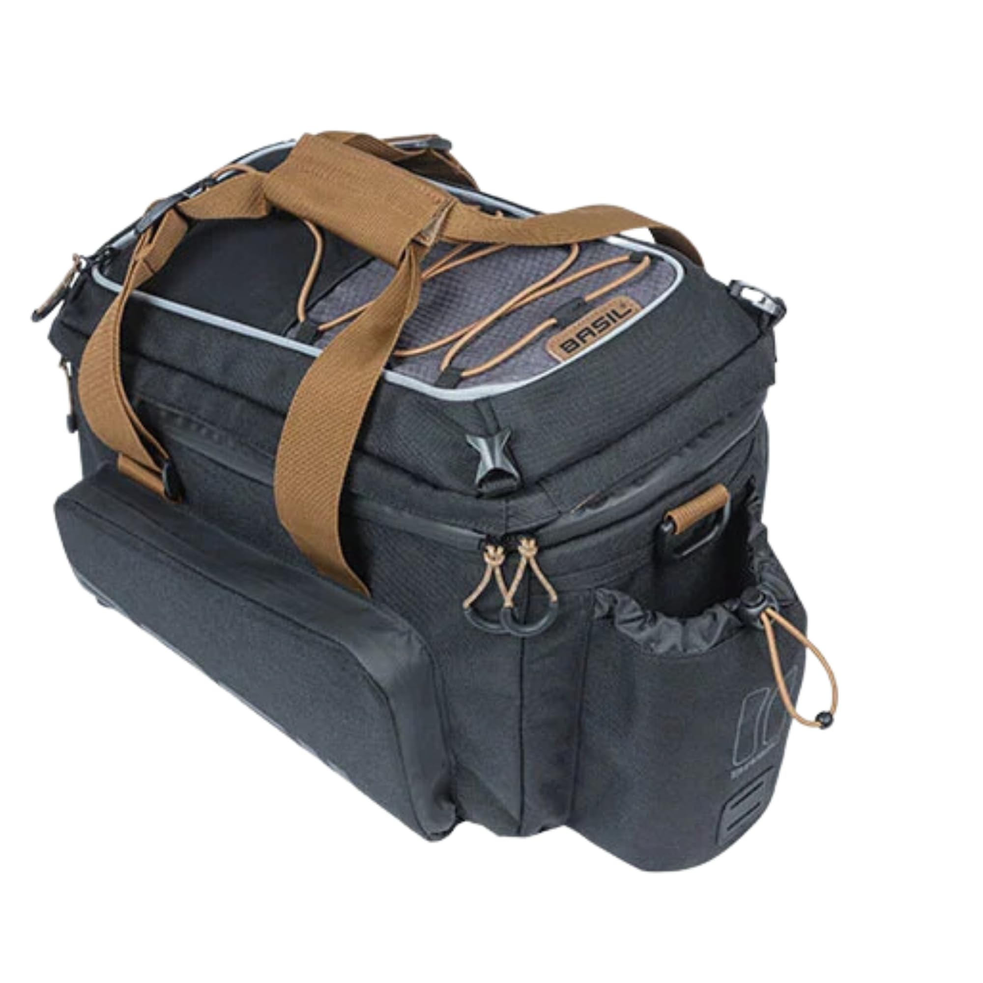 BASIL Bicycle Bag - Waterproof Miles Trunk Bag (9-36L) | Professional MIK Compatible Cycling Accessory for Commuting, Touring & Outdoor Adventures