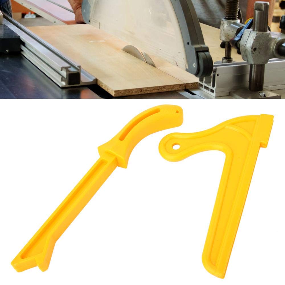 Safety Push Block - Durable Plastic Steady Grip Woodworking Push Stick for Band Saw, Shaper, Router & Table Saw | Perfect for Woodworking Safety & Precision Cutting