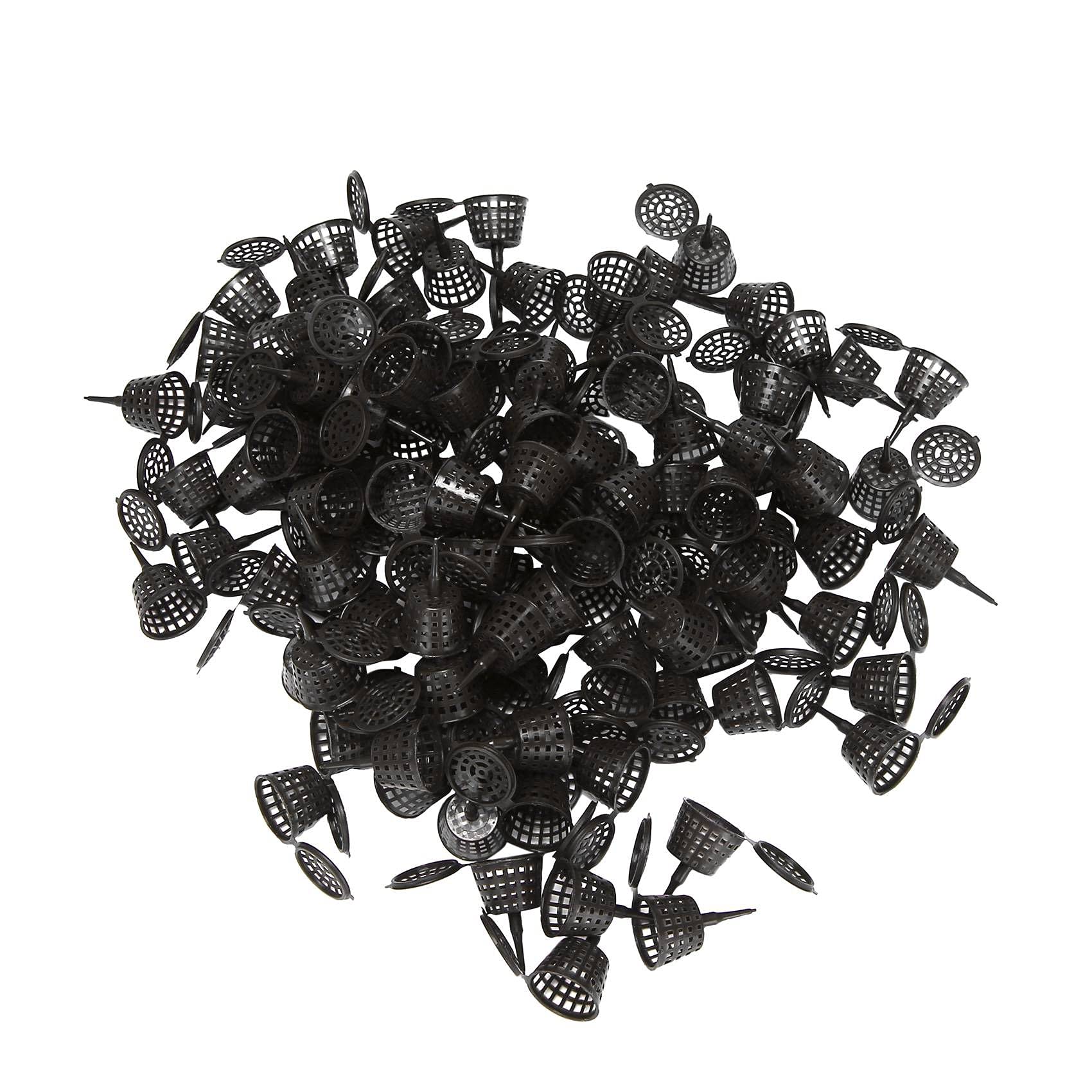 100Pcs Automatic Fertilizer Nursery Lids - Bonsai Planting Supplies, Garden Basket Pots for Indoor/Outdoor Plants | Perfect for Home Gardening, Greenhouses & Urban Farming