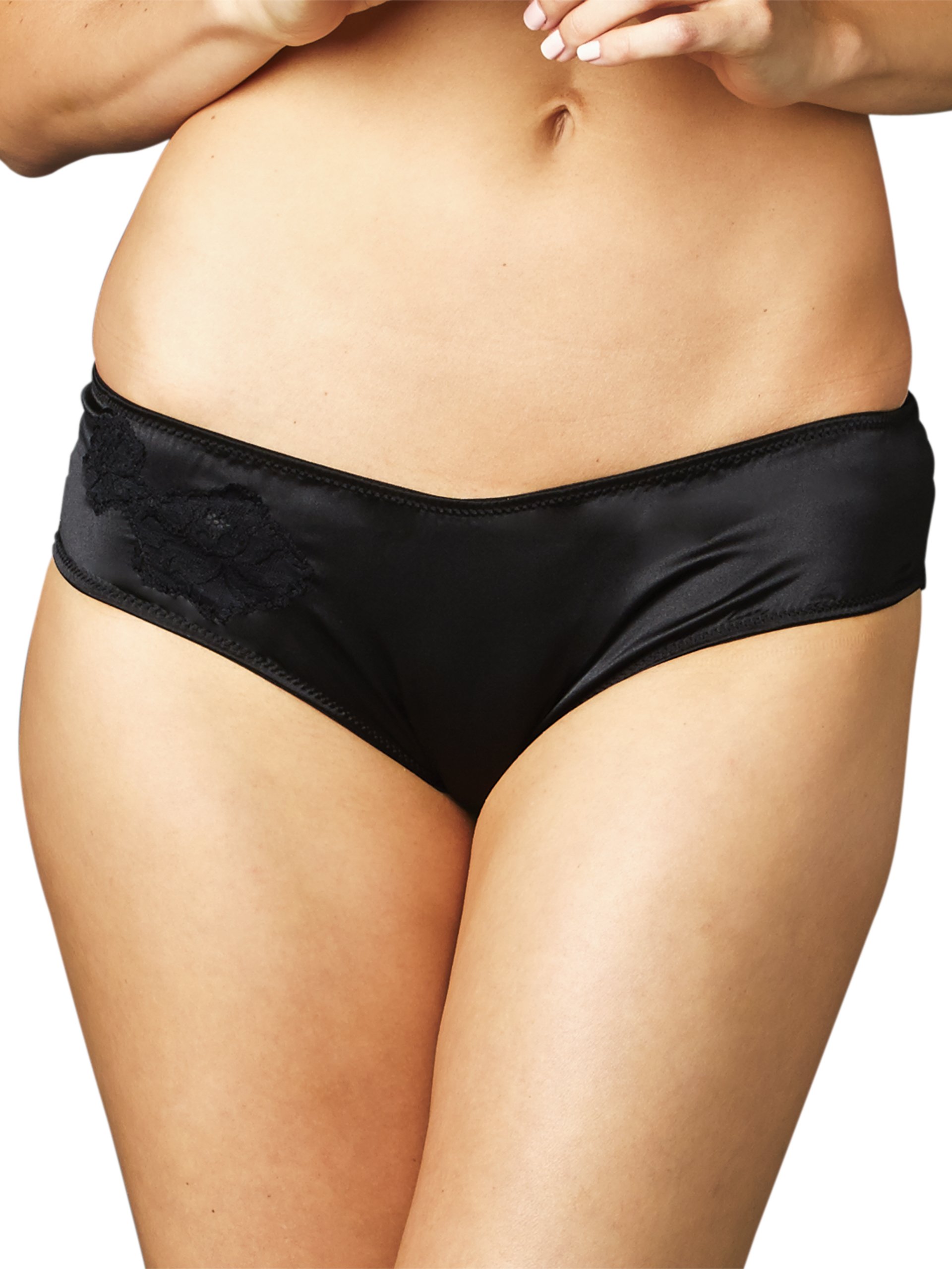 Luxury Women's Silk Hipster Underwear with Lace Trim - Elastic-Free Comfort - Perfect for Valentine's Day & Anniversary Gifts - Elegant Gift Packaging for Her - Ideal for Special Occasions & Romantic Evenings