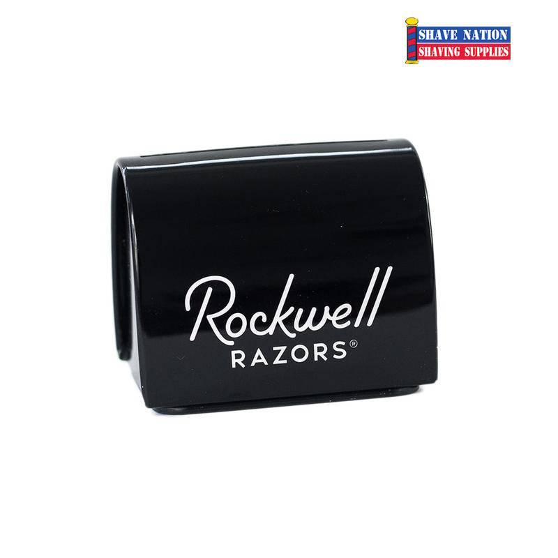 Rockwell Blade Bank - Safe Razor Blade Disposal Case for Shaving, Salon & Barber Shop Use | Durable Metal Container for Used Blades | Secure Storage Solution for Home & Professional Grooming