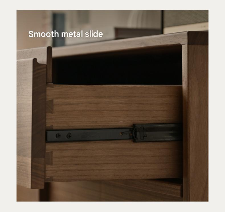 Premium Black Walnut Solid Wood Storage Box - Handcrafted Organizer for Jewelry, Keepsakes & Home Decor | Perfect for Bedroom, Office & Gift Giving