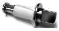 Stainless Steel Door Hinge Pin Bottom Replacement - NRE #160030 - Perfect for Home Door Repair & Hardware Maintenance