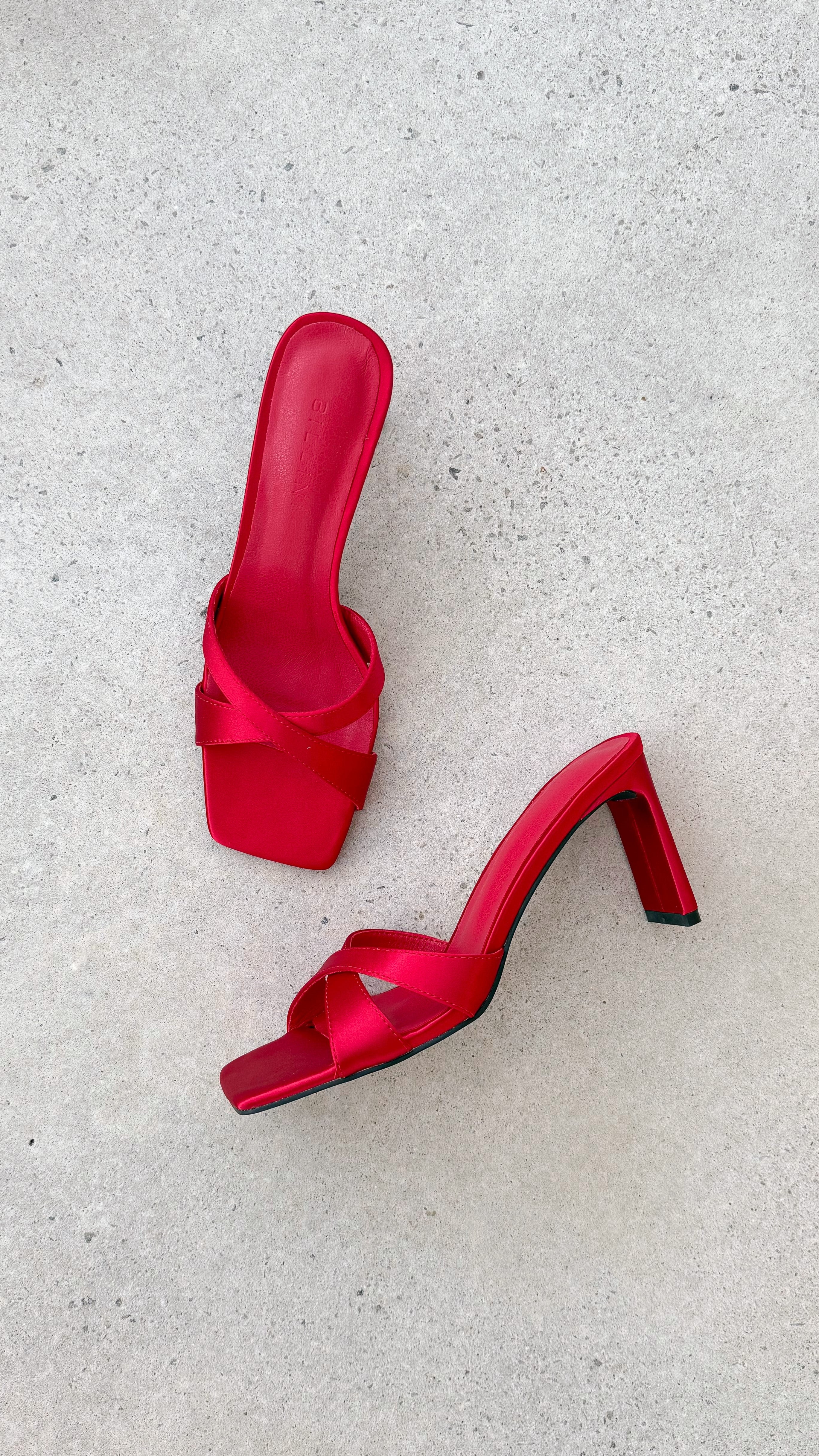 Kelsie Women's High Heels - Saffron Satin Stiletto Pumps for Party, Wedding & Evening Wear - Elegant Dress Shoes for Women