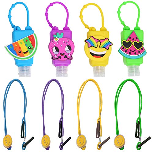 Mixed 4 Holder 4 Lanyards