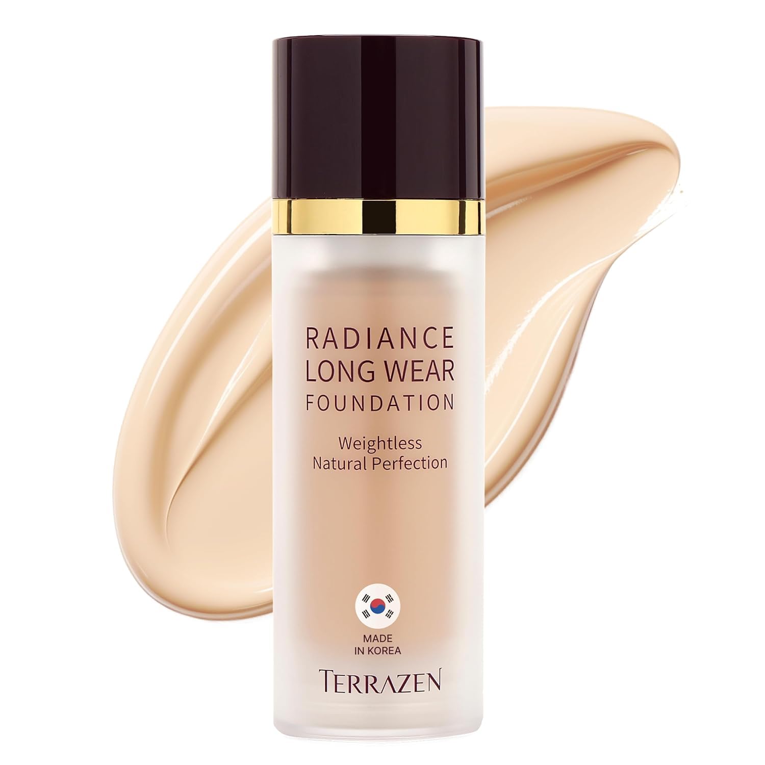 Velvet Makeup Foundation 30ml - Light Beige for Fair to Light Skin | Korean Skincare & Long Lasting Matte Finish Foundation | Weightless, Natural Coverage for Daily Wear & Special Occasions | Skin-Enhancing Formula