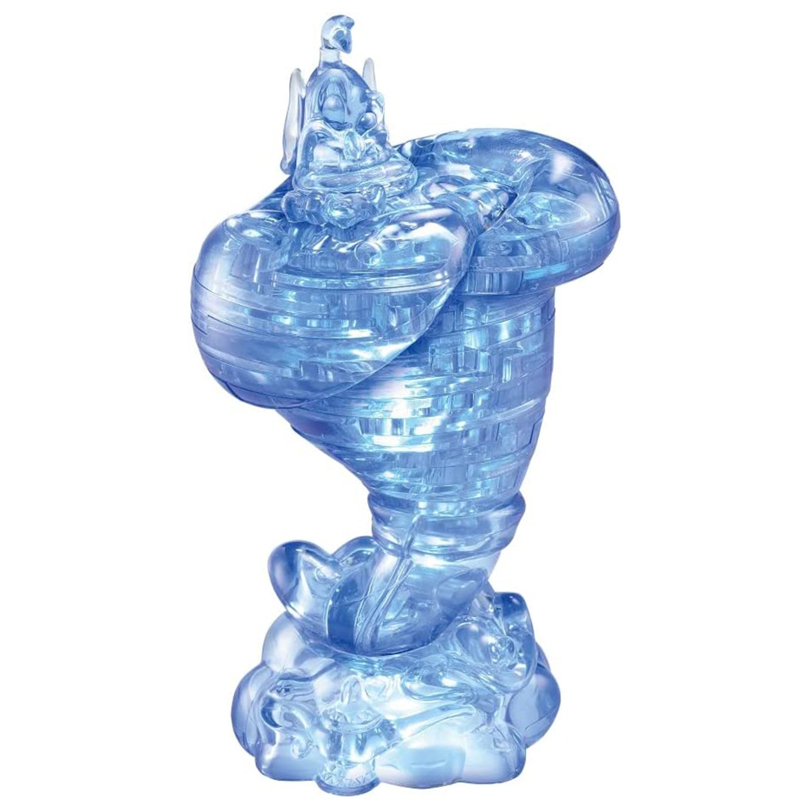 Disney Aladdin Genie 3D Crystal Puzzle - 500 Pieces Brain Teaser Game for Adults & Teens - Perfect for Family Game Night & Disney Collectors
