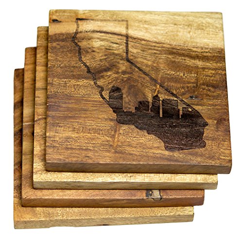 California State With San Diego Skyline Coasters