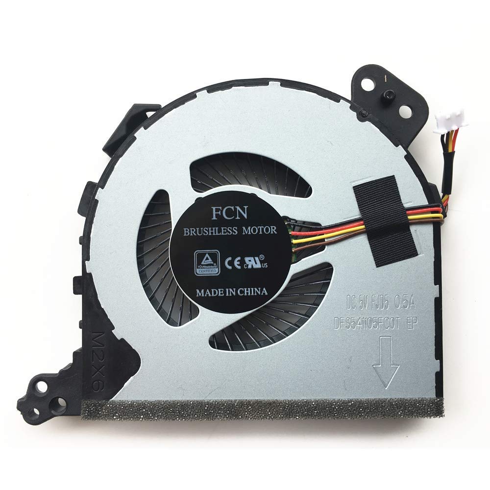 High Performance Laptop CPU Cooling Fan for Lenovo Ideapad 320-15ISK/320-15IKB/320-15AST - Quiet Cooling System for Gaming, Work & Multitasking