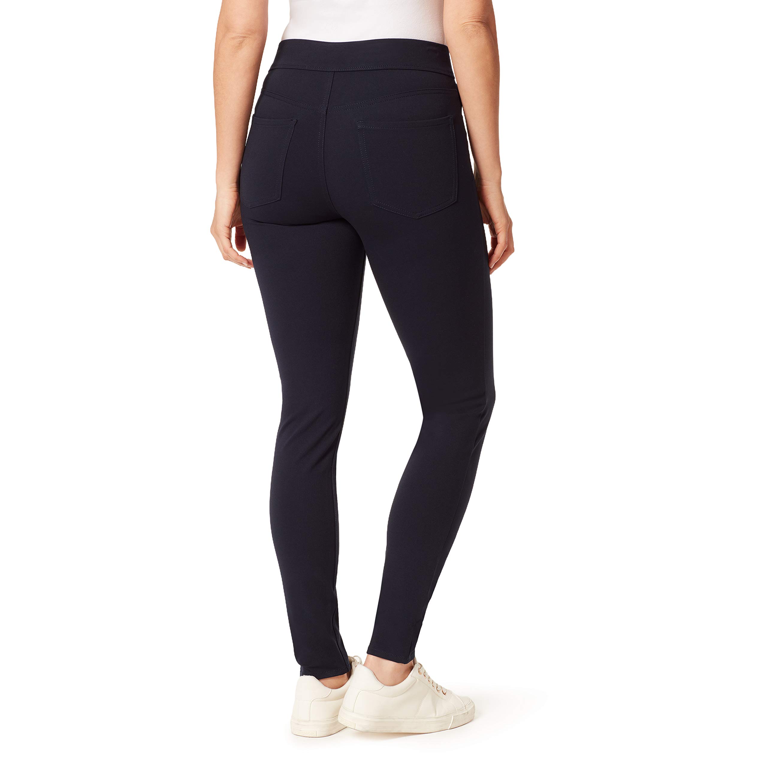 Gloria Vanderbilt Women's Avery Slim Pull-On Pants for Work & Casual