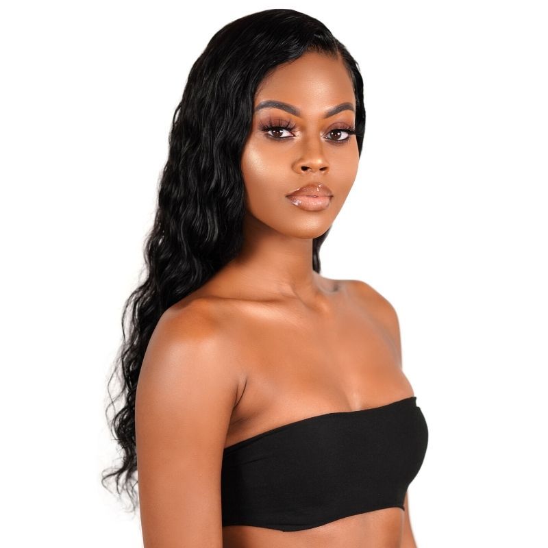 13x4 Transparent Lace Front Human Hair Wig - Natural Loose Wave Brazilian Hair for Women | Perfect for Daily Wear, Parties & Special Occasions