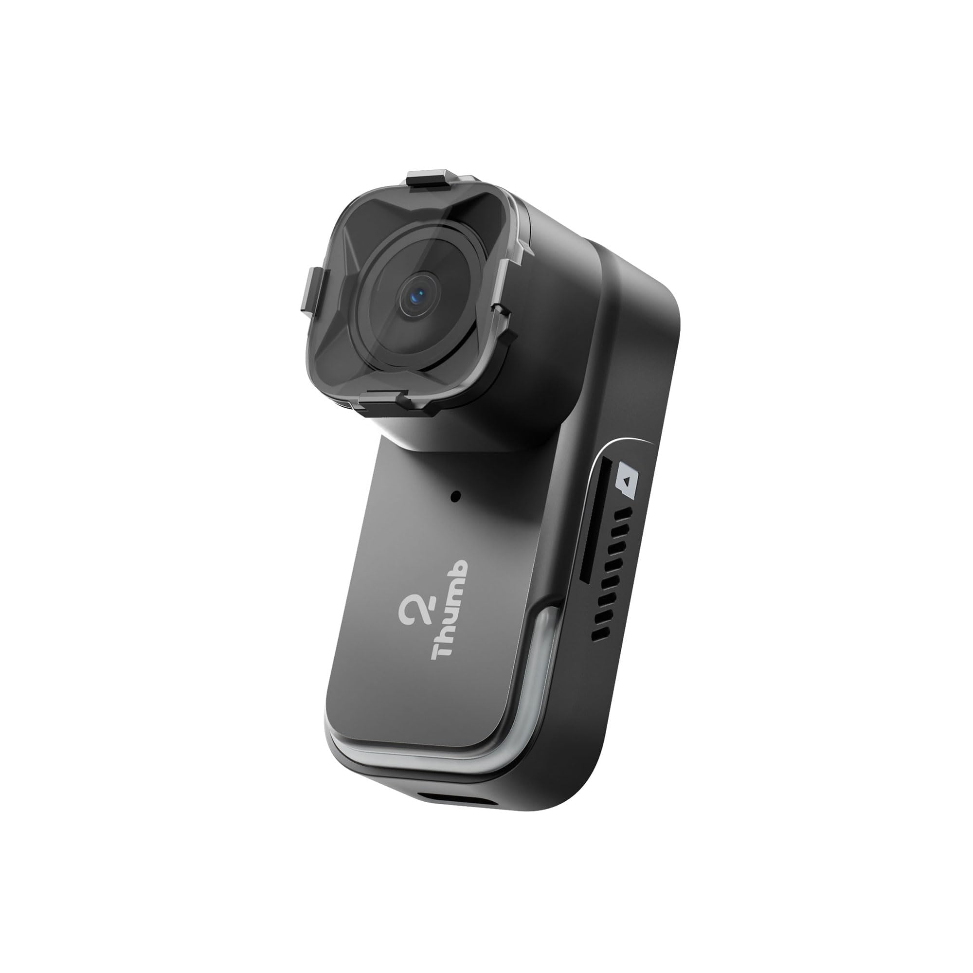 RunCam Thumb Pro 4K FPV Mini Action Camera - 16g, 150°FOV, Gyroflow Stabilization, Remote Control, ND Filter Set for FPV Drones, Cinewhoop, Airplanes & RC Cars - Includes 128GB SD Card (Ideal for Aerial Photography, Racing & Action Shots)