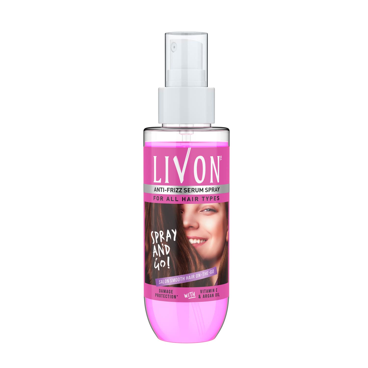 Livon Shake and Spray Hair Serum - 100ml | Frizz Control & Shine Enhancer for Smooth, Healthy Hair | Perfect for Daily Styling & Heat Protection