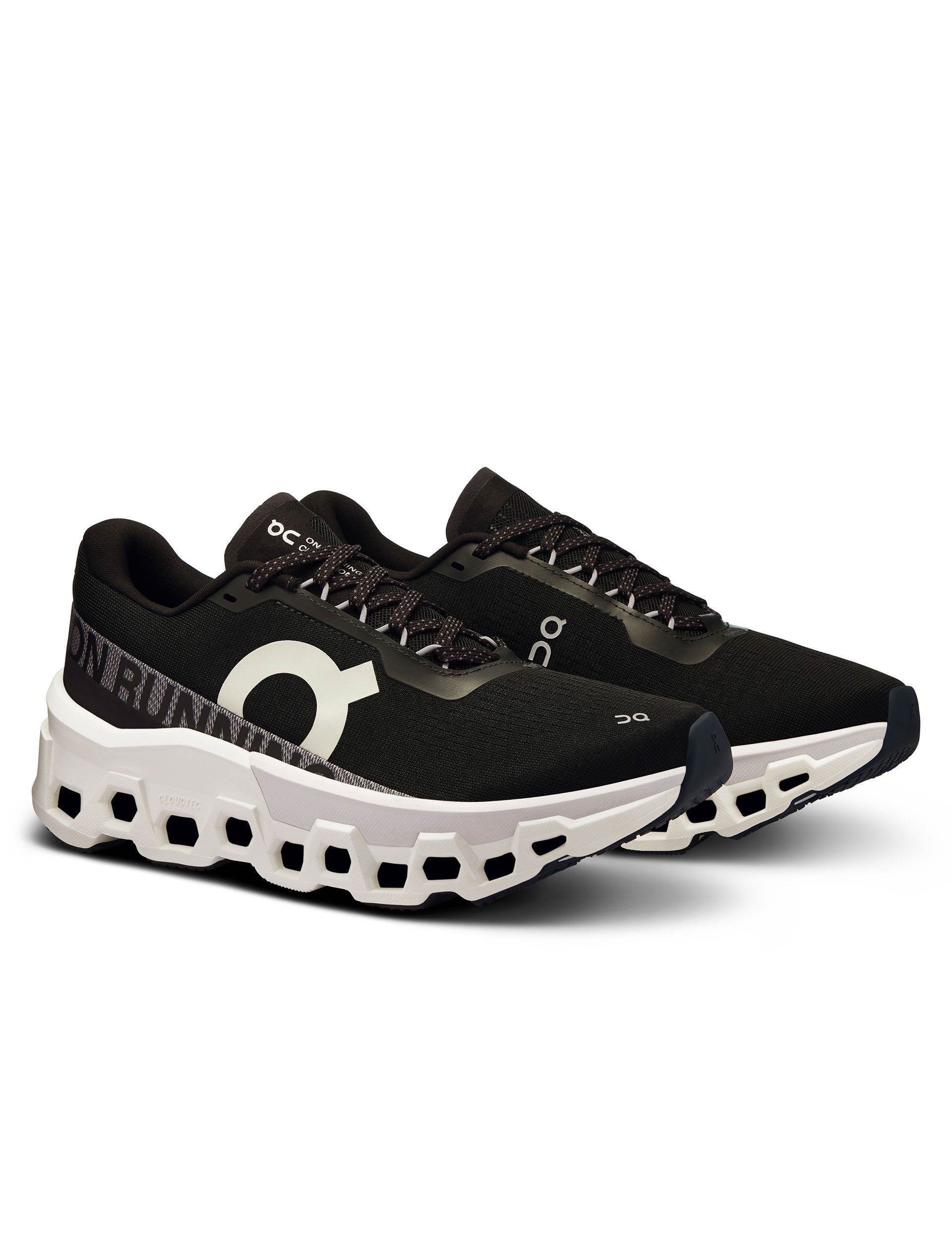 ASICS Cloudmonster 2 Running Shoes - Black/Frost - Cushioned Road Running Sneakers for Men & Women - Perfect for Long Distance Running & Marathon Training
