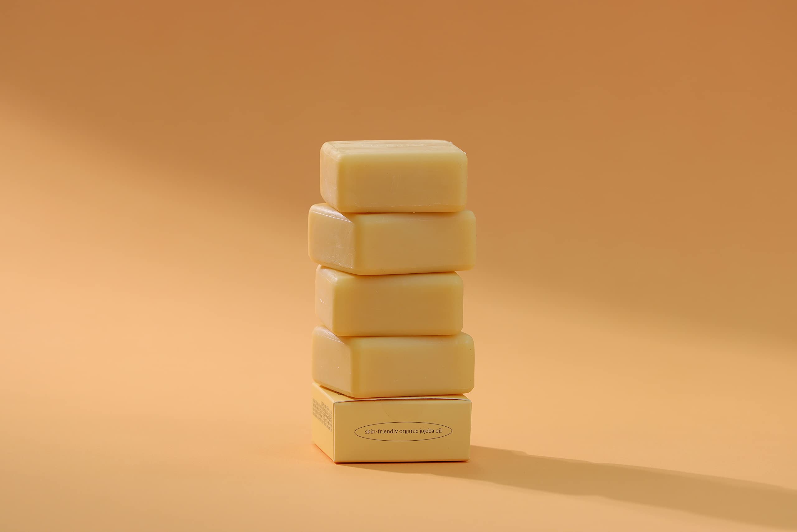 LU'PIUM Jojoba Multi Cleansing Soap 100g - Natural Face & Body Wash for Sensitive Skin | Gentle Exfoliating & Moisturizing Bar Soap | Perfect for Daily Skincare Routine & Travel