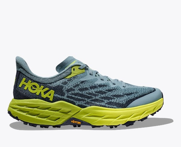 Hoka Speedgoat 5 Trail Running Shoes for Men - Wide Width | Lightweight & Cushioned for Hiking, Backpacking & Outdoor Adventures