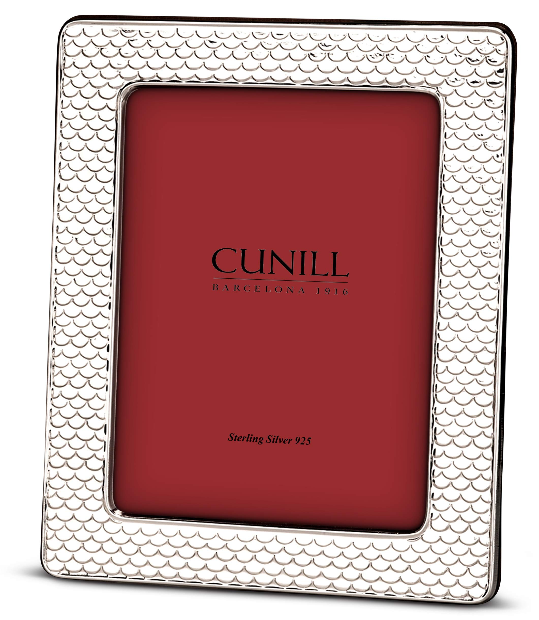 Elegant Cunill Sterling Silver Picture Frame - Perfect for Wedding, Anniversary & Family Photos - Premium Gift for Loved Ones