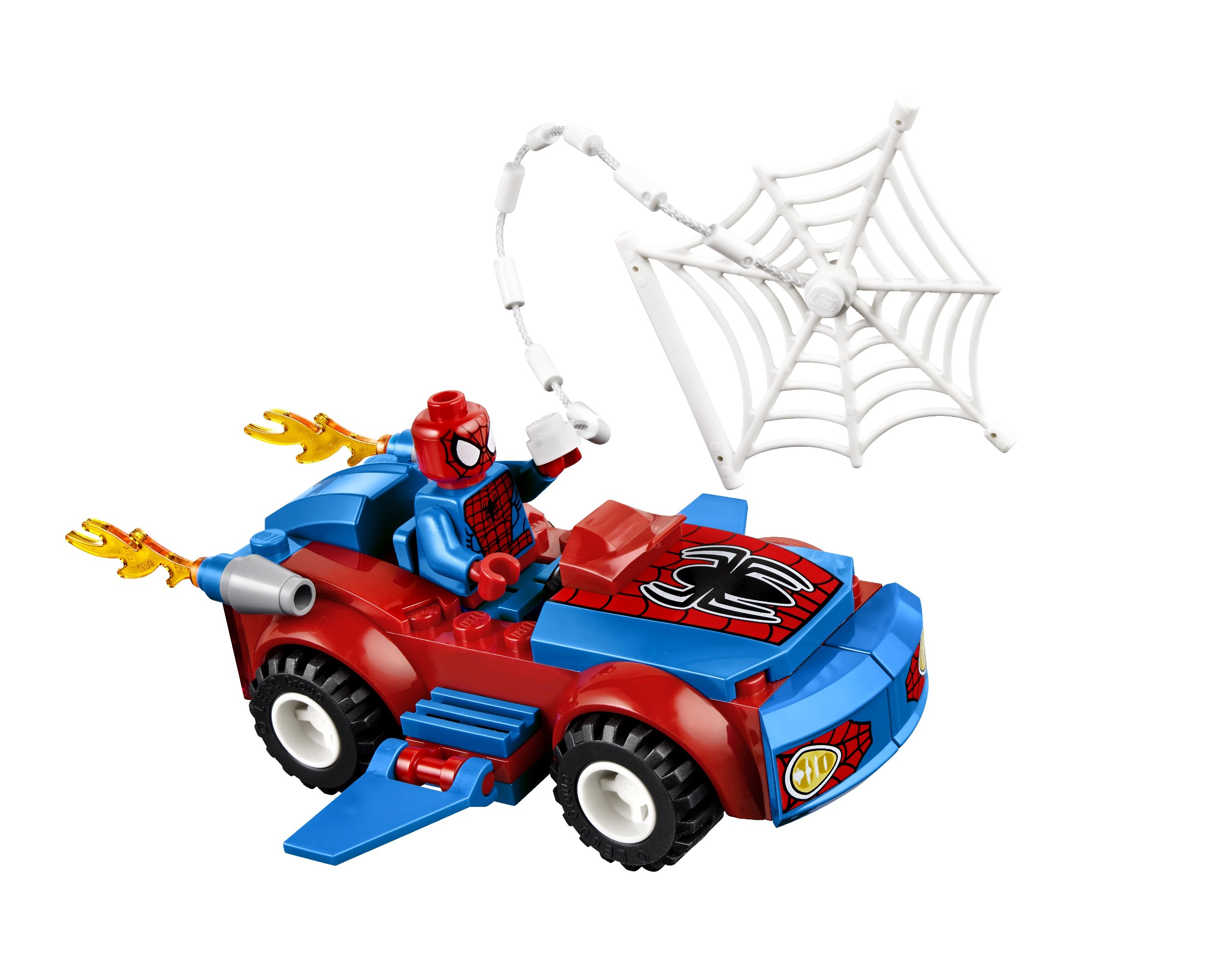 LEGO Juniors Spider-Man: Spider-Car Pursuit Building Toy Set for Kids - Superhero Play & Creative Construction Fun | Perfect for Birthday Gifts & Pretend Play Adventures